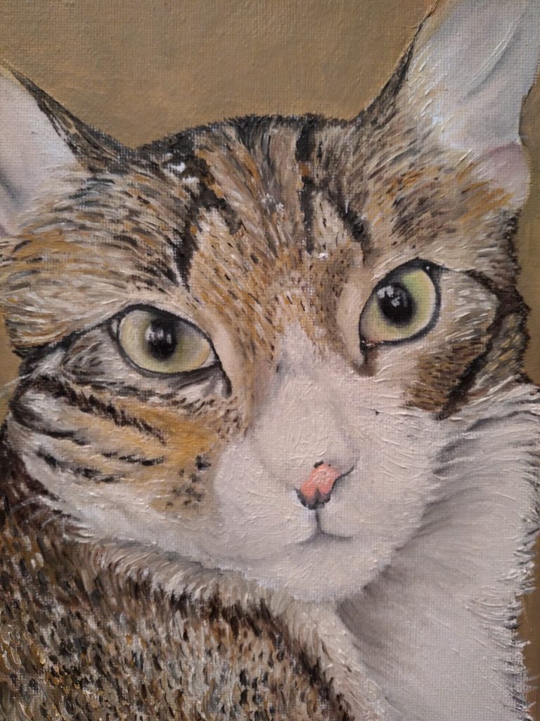 retrato mascota animal pintura encargo