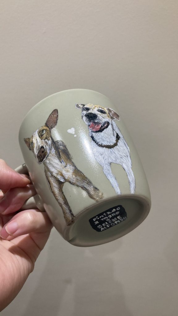 Taza personalizada pintada a mano