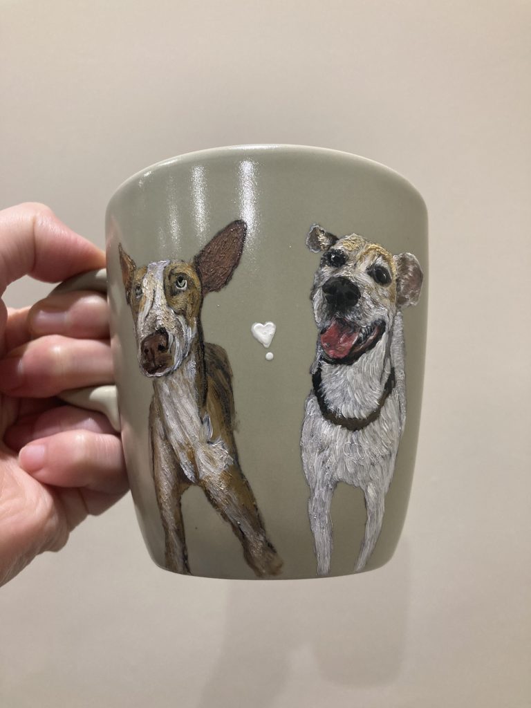 Tazas personalizada pintada a mano