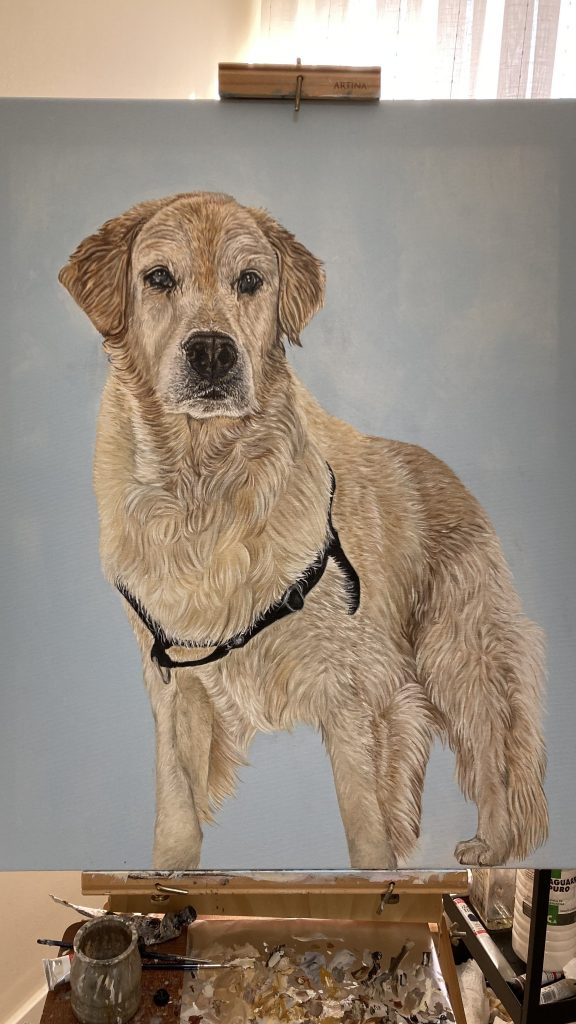 Retratos por encargo de mascotas animales